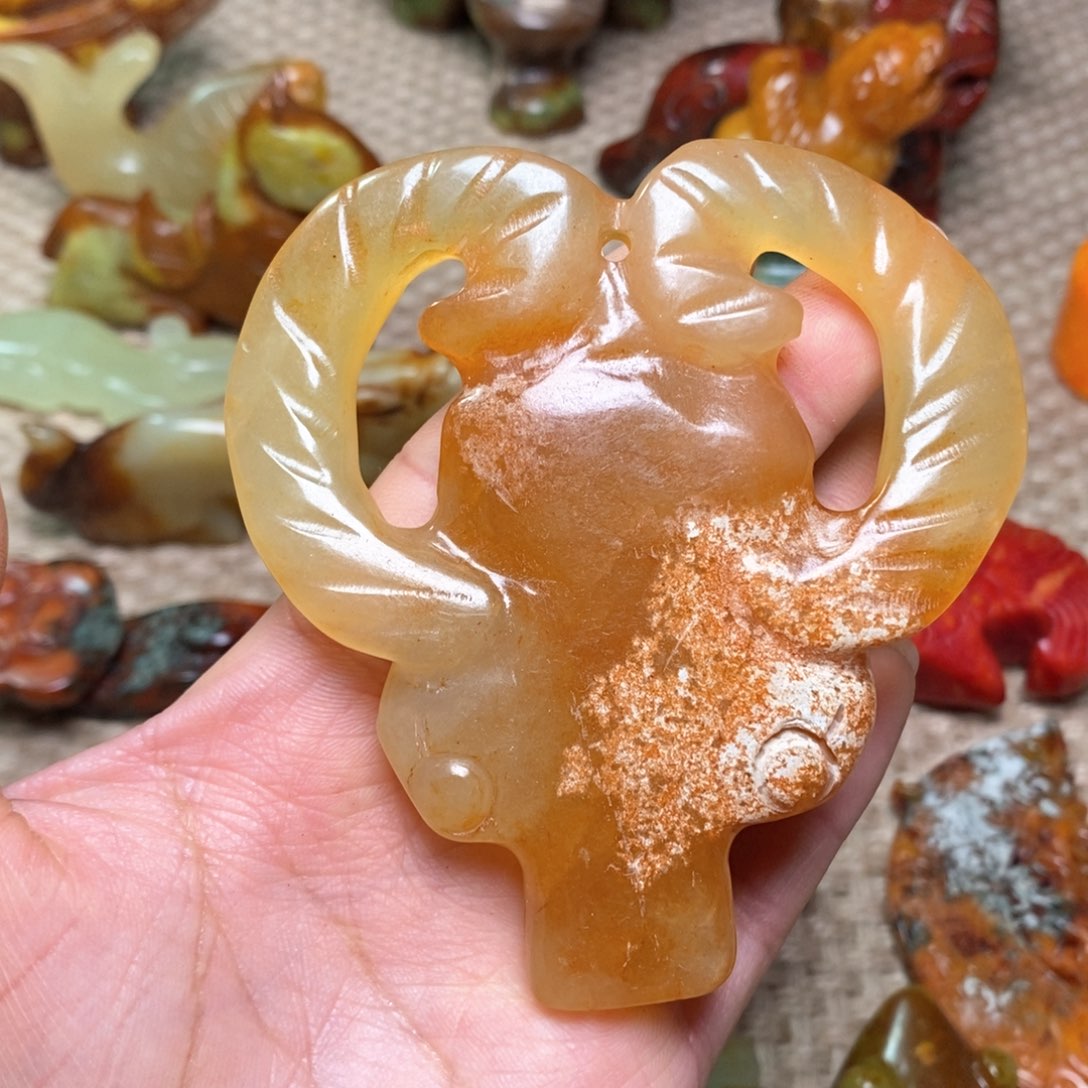 白玉菩提吊坠白玉菩提白玉菩提摆件