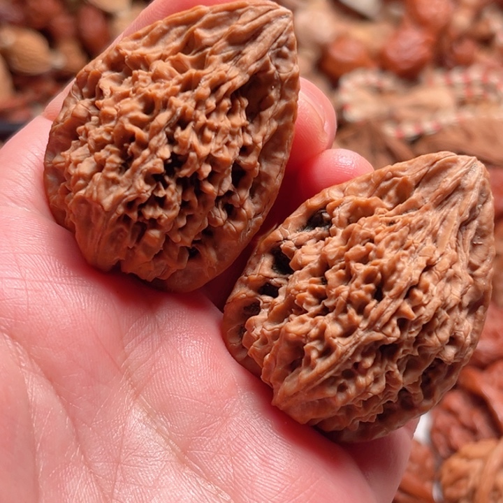 大***蟹文玩核桃把件晋鸡鸭嘴