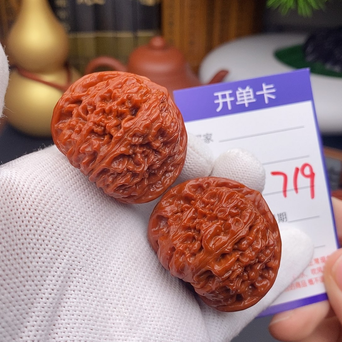 文玩核桃把件42楼王719