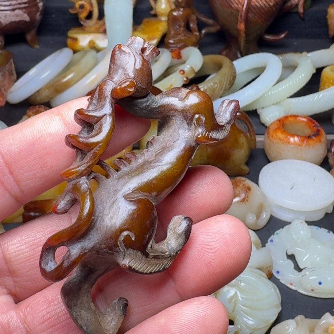 和田玉挂件未镶嵌