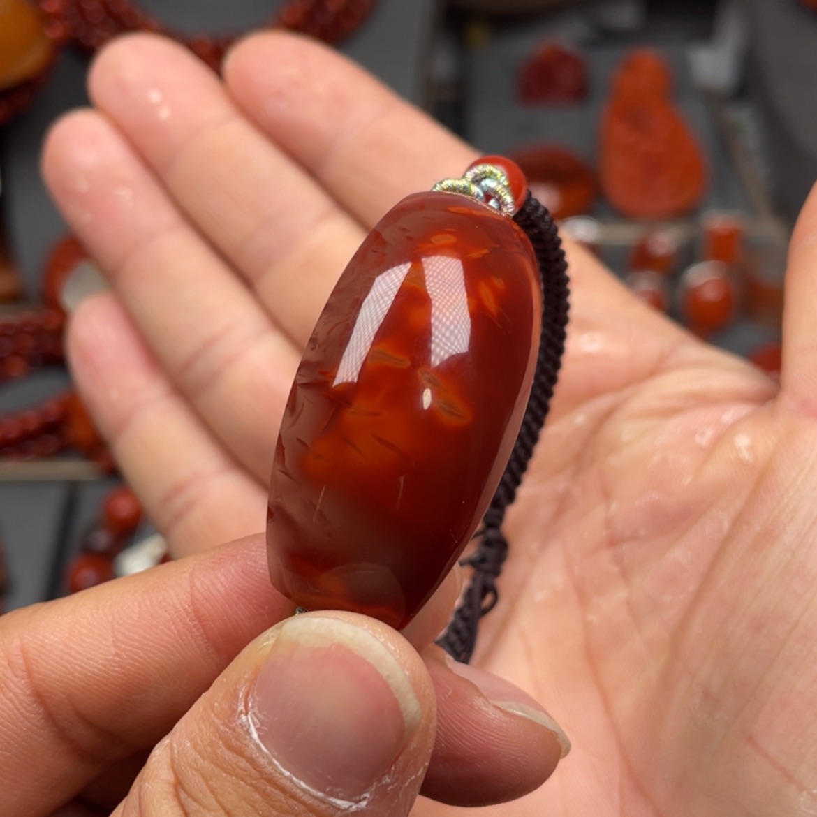 【闪购商品】南红玛瑙珠宝奇石未镶嵌手牌