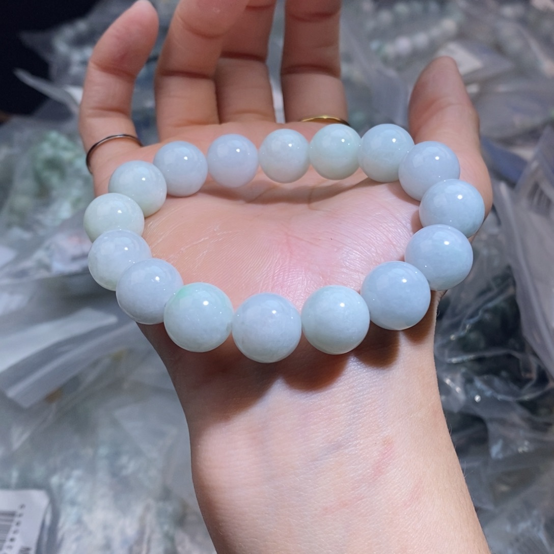 未镶嵌手串翡翠手串