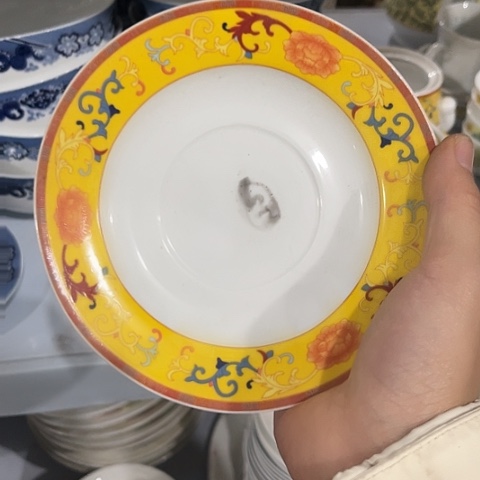 前***者瓷其他碟➕两个勺陶瓷
