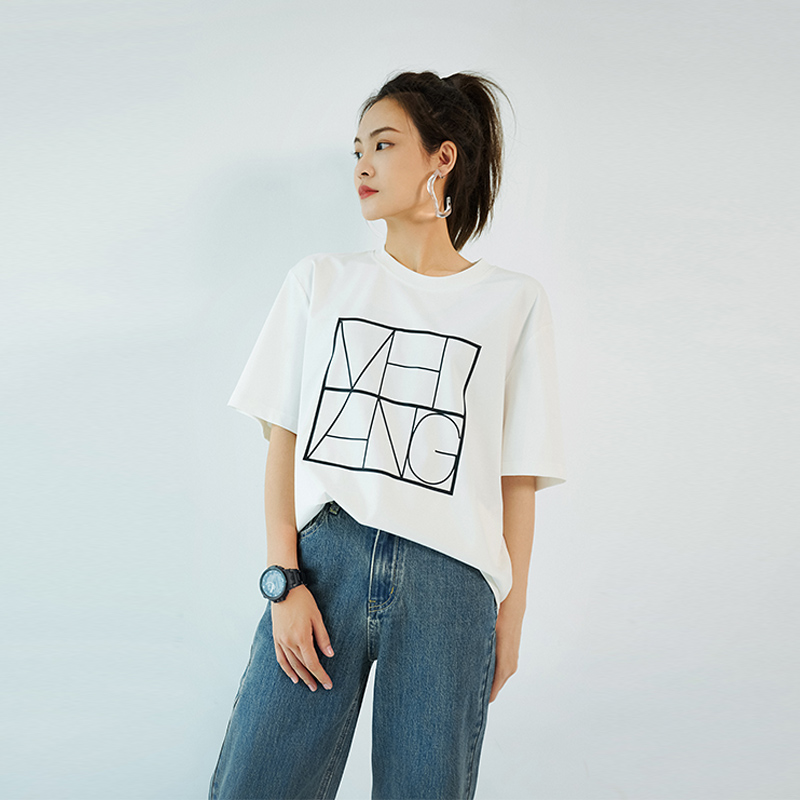 美洋MEIYANG【特卖捡漏】我们的纪念T恤 男女印花圆领短袖