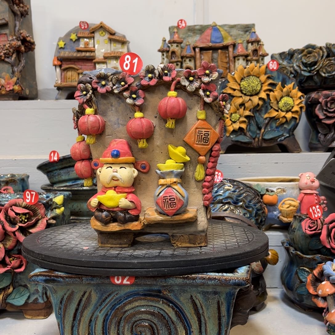 陶瓷福利81 号陶然花盆