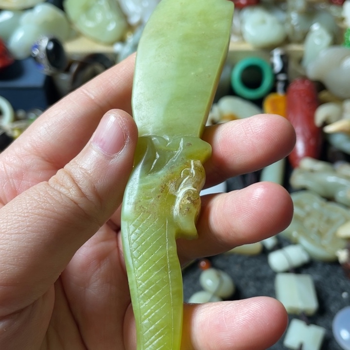 和田玉未镶嵌吊坠(不含链)