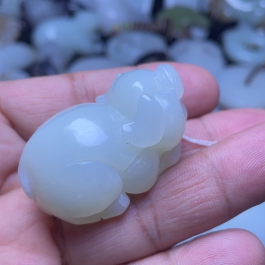 吊坠(不含链)未镶嵌和田玉