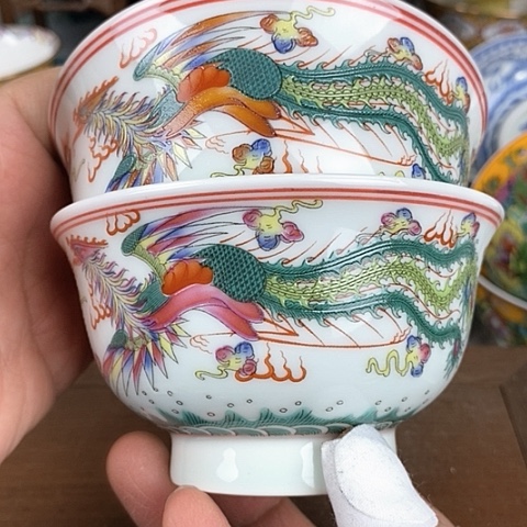 景德镇陶瓷藏式茶碗