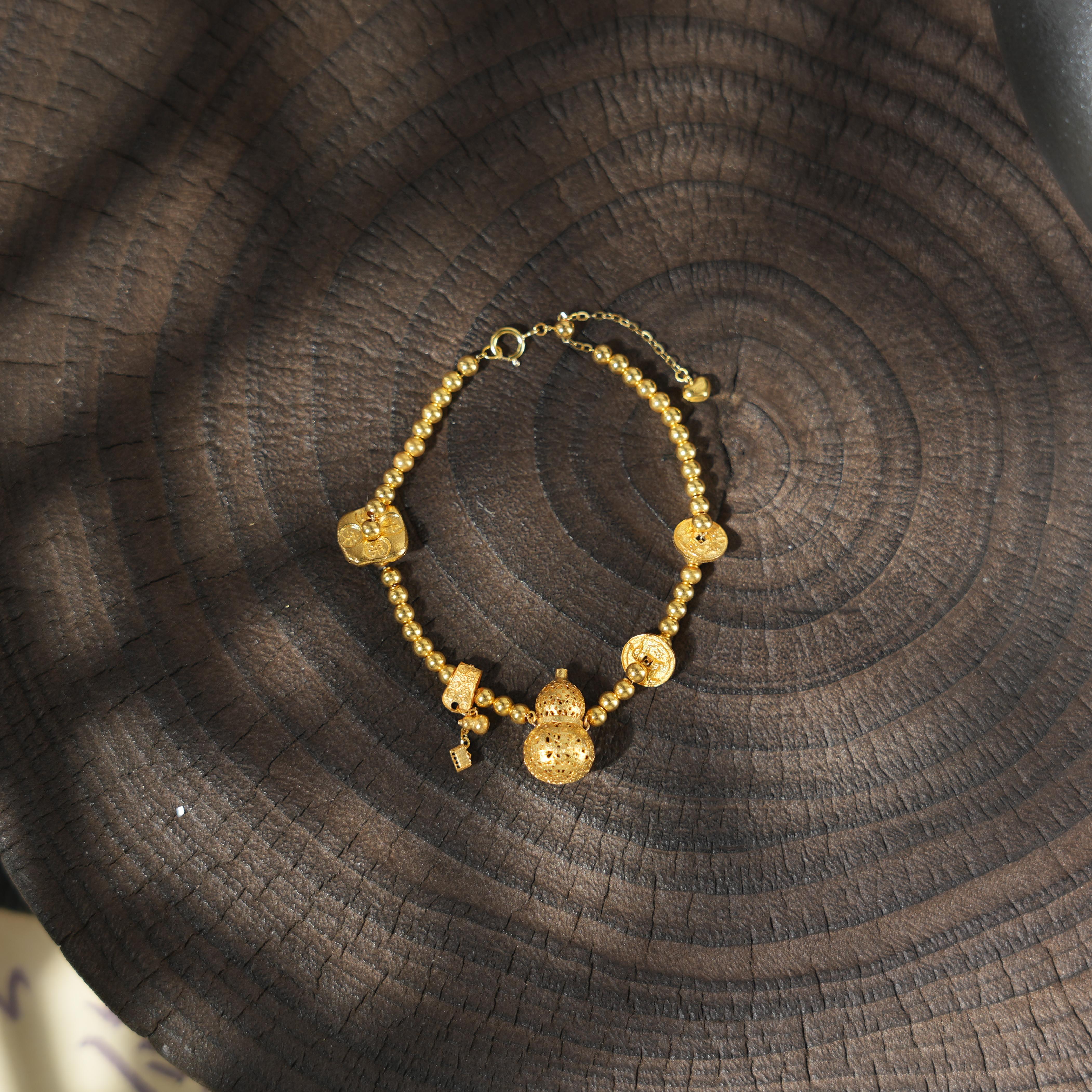 多福乐-18K金手链