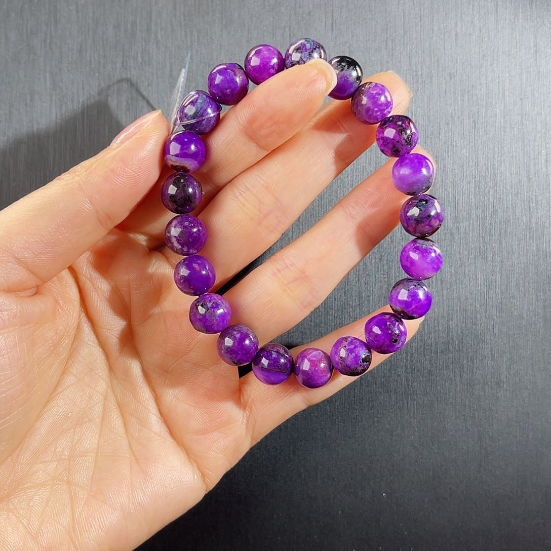 苏纪石（舒俱来）南非舒俱来老矿料手串未镶嵌