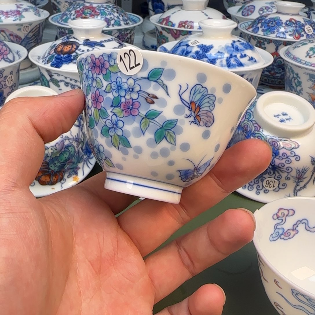 彦祖纯手工手绘茶具122