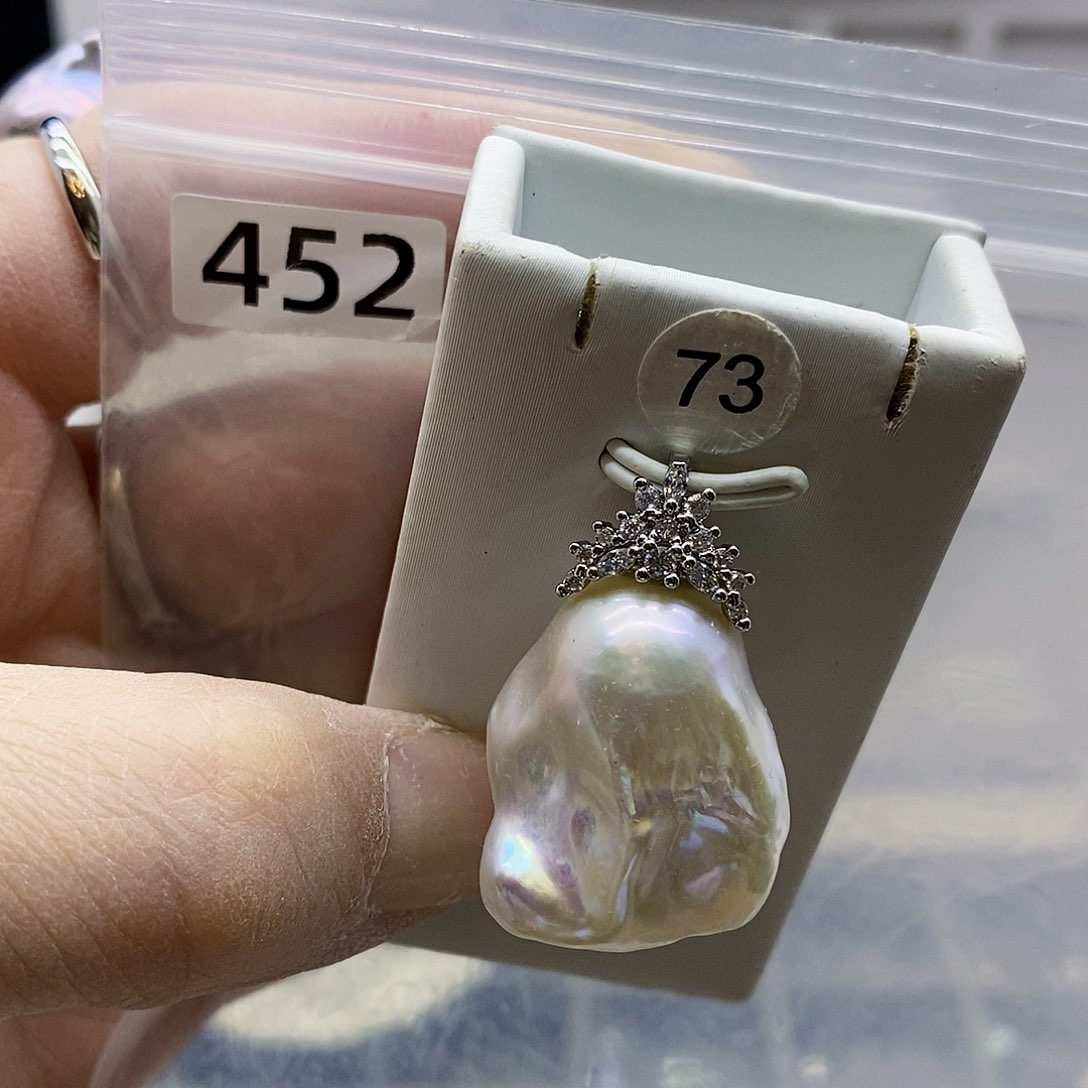 颈饰合金淡水珍珠