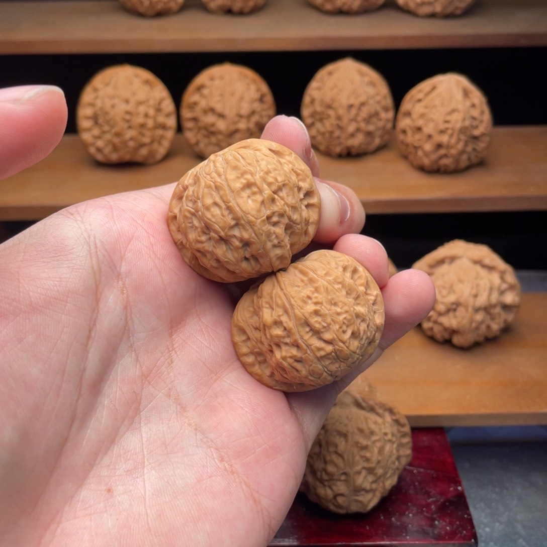 文玩核桃把件小*牙37乾隆磨