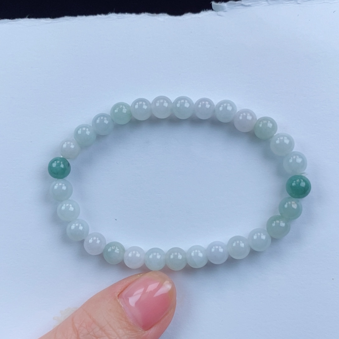 翡翠未镶嵌手链翡翠手链