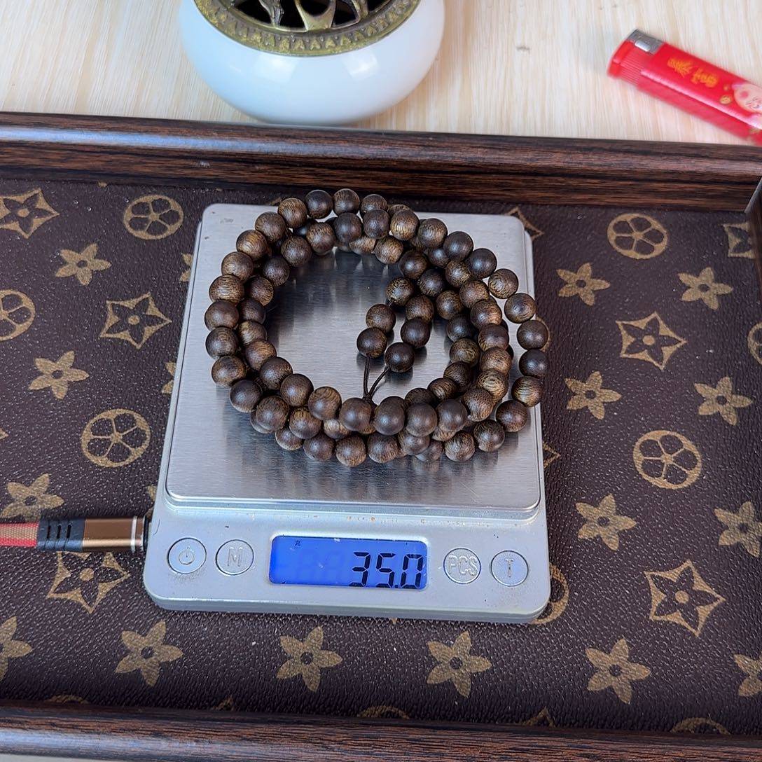 沉香碎屑沉香海南沉香莺歌绿棋0.8大➕碎屑