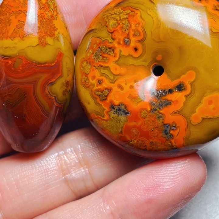 正***存玛瑙/玉髓未镶嵌玛瑙