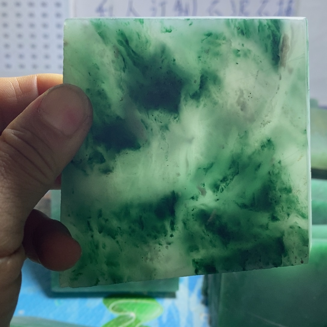 婷****定制石英质玉（非洲翠）