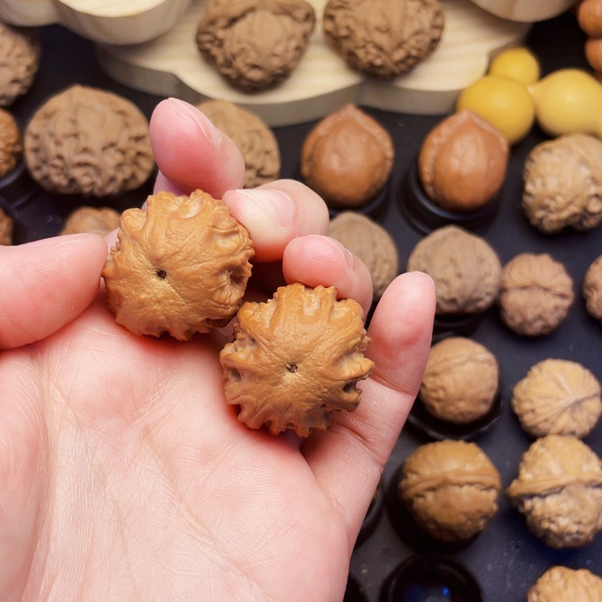 【闪购商品】文玩核桃把件风*，文玩核桃