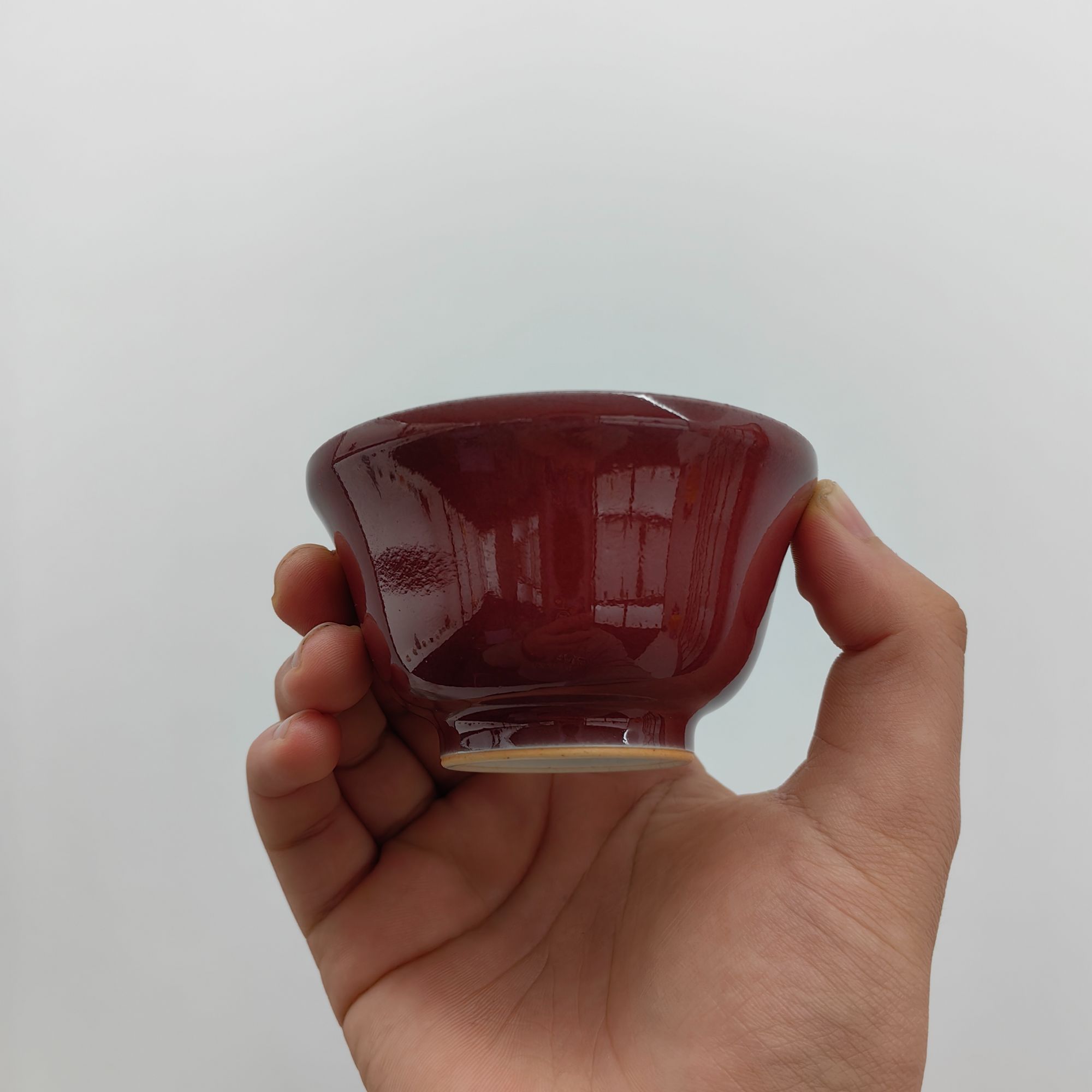 博物堂年货节祭红折口杯182