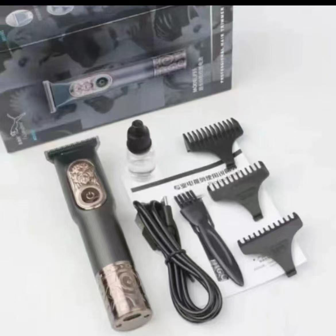 专业油头理发器雕刻修边电推剪家用剃头刀男士电动刮光头神器