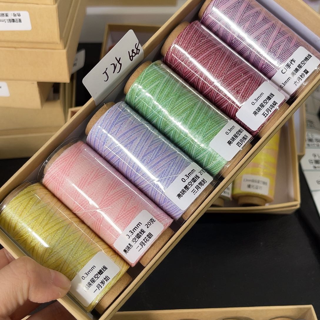 J25/0.3星空蜡月份系列套盒6色