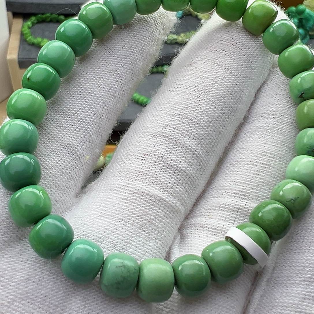 绿松石菜籽黄绿松石未镶嵌