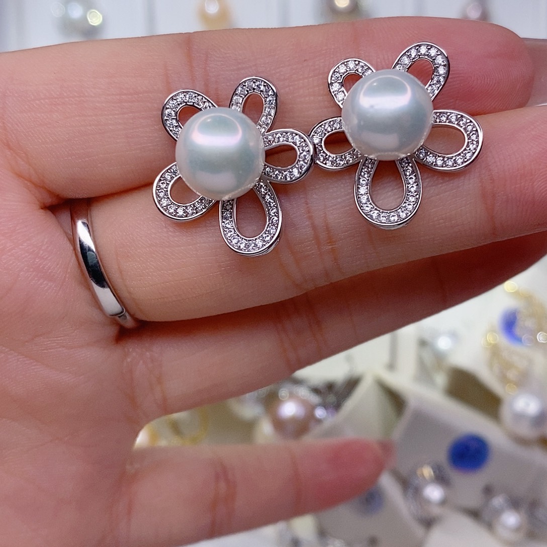 耳饰未镶嵌淡水珍珠