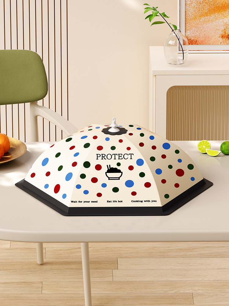 ZL076  保温菜罩家用厨房餐桌2025新款冬天菜食物防尘虫苍蝇盖罩