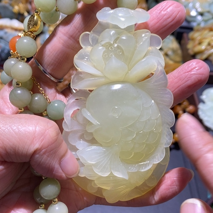 岫玉岫玉吊坠未镶嵌