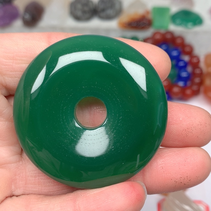 玛瑙/玉髓颈饰未镶嵌N****