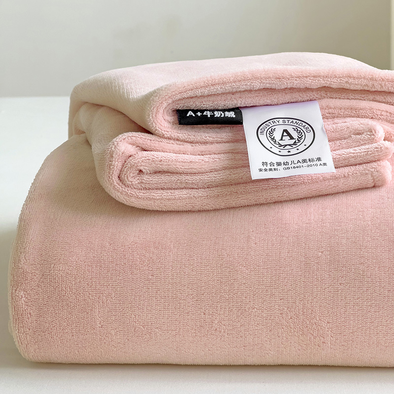 2025加厚高克重200克牛奶绒床单单件加厚保暖床单冬季加绒