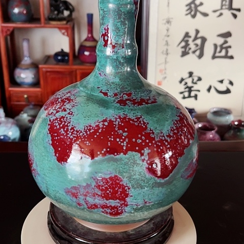 瓷片君*兰全手工制作工艺制作工艺精美