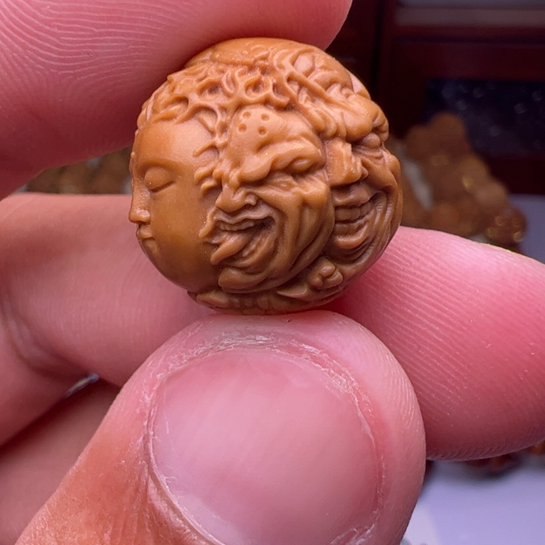 猴头核桃吊坠精工多面福利