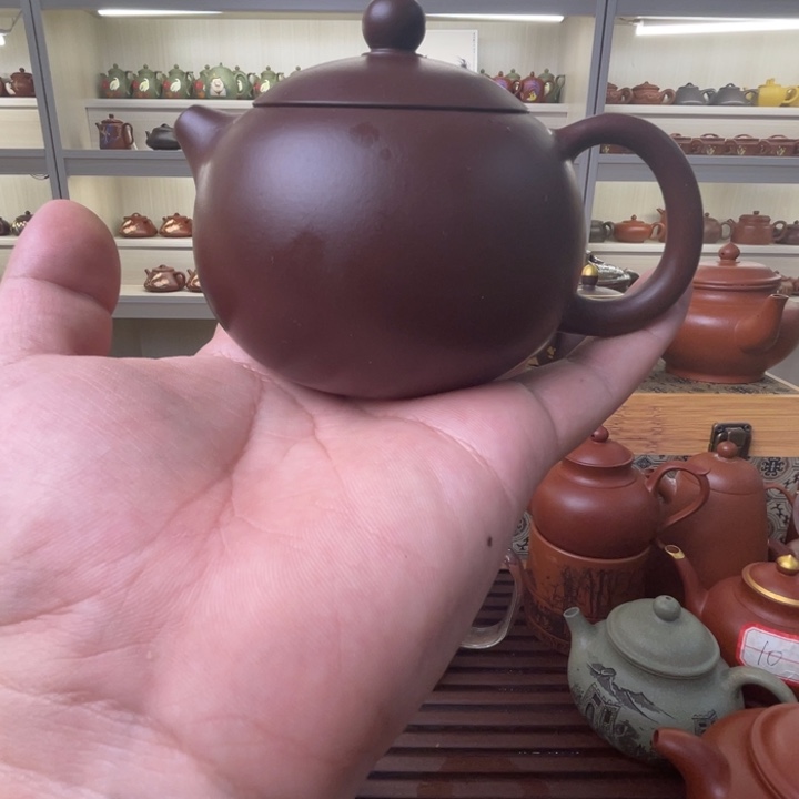 茶壶紫砂恶魔小心翼翼我