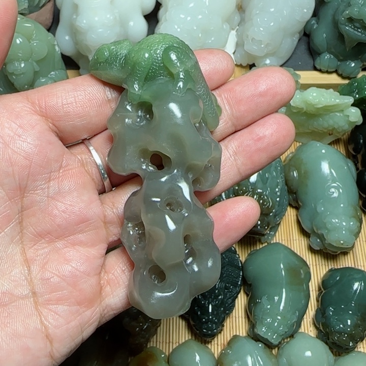 和田玉把件未镶嵌