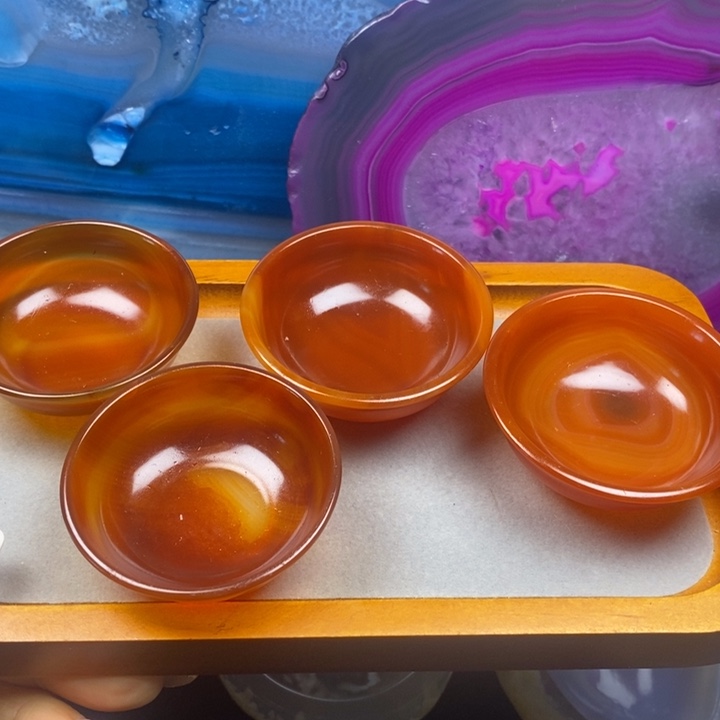 未镶嵌玛瑙/玉髓珠宝半成品