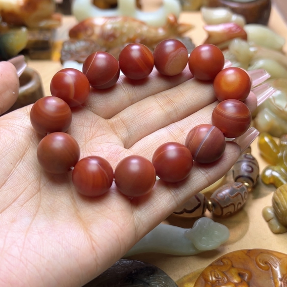 【闪购商品】玛瑙/玉髓颈饰未镶嵌