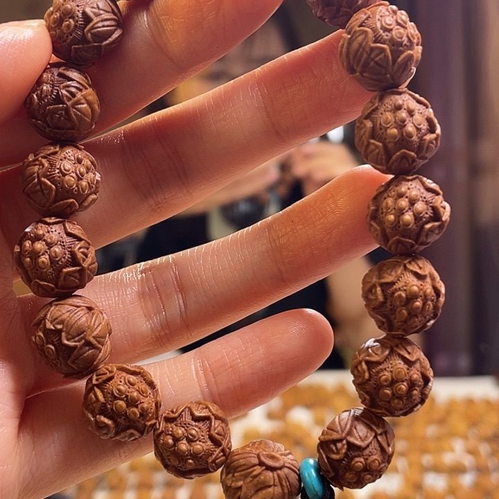 手串/手链橄榄核龙纹桃核