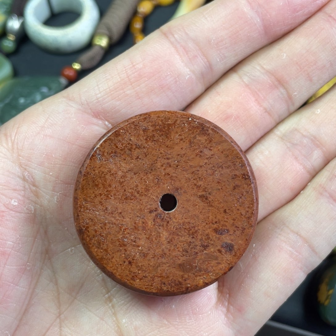 岫岩河磨玉（透闪石质玉）手链未镶嵌星****2