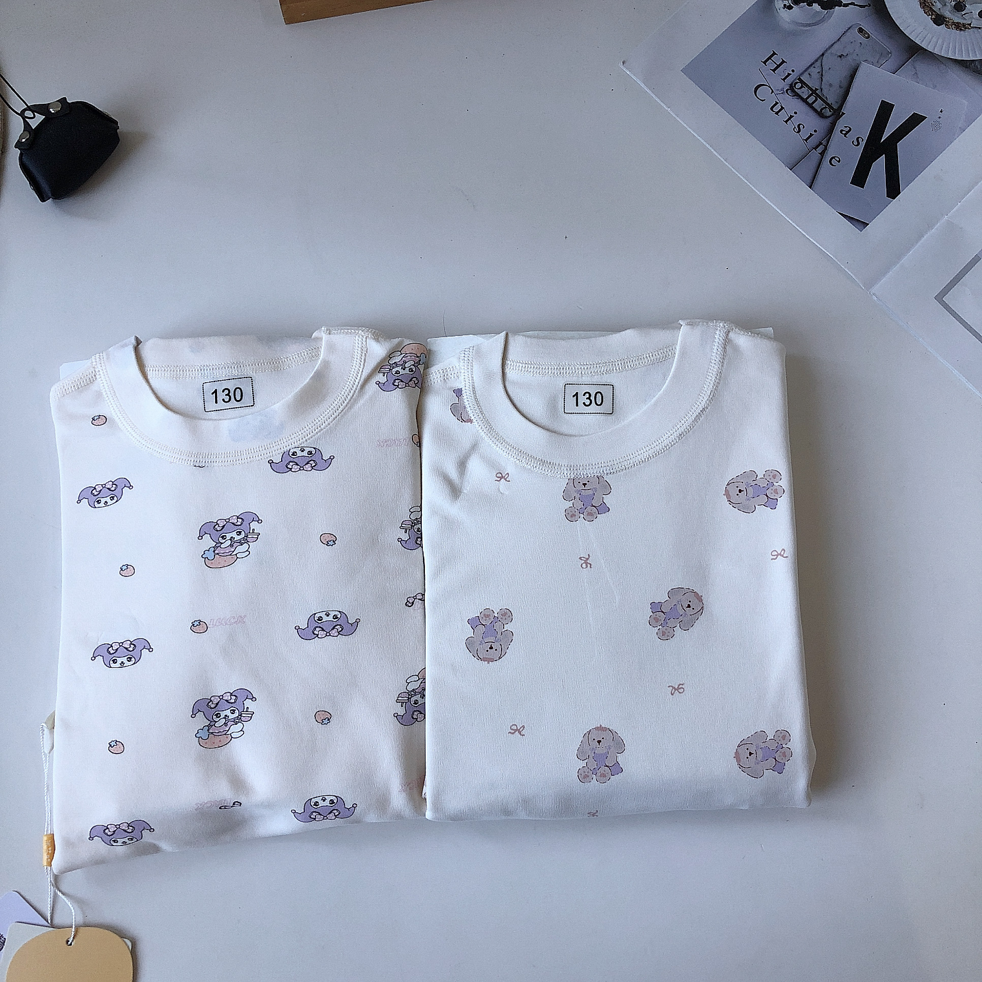 A98米苏儿童冬季舒绒家居套装