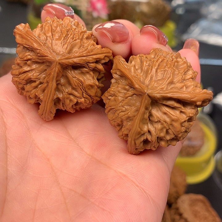 文玩核桃吊坠丹11三棱