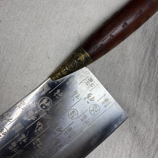 165 龙泉昊天宝剑高锰钢屠龙刀木炳未开刃