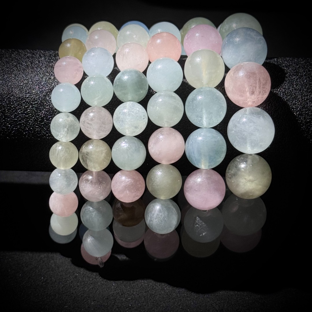 S2211【貝勒爺】摩根素圈手串（多样性发其一）