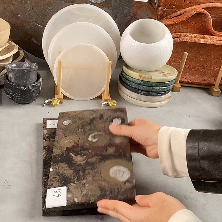 H***化石菊石角石干泡台