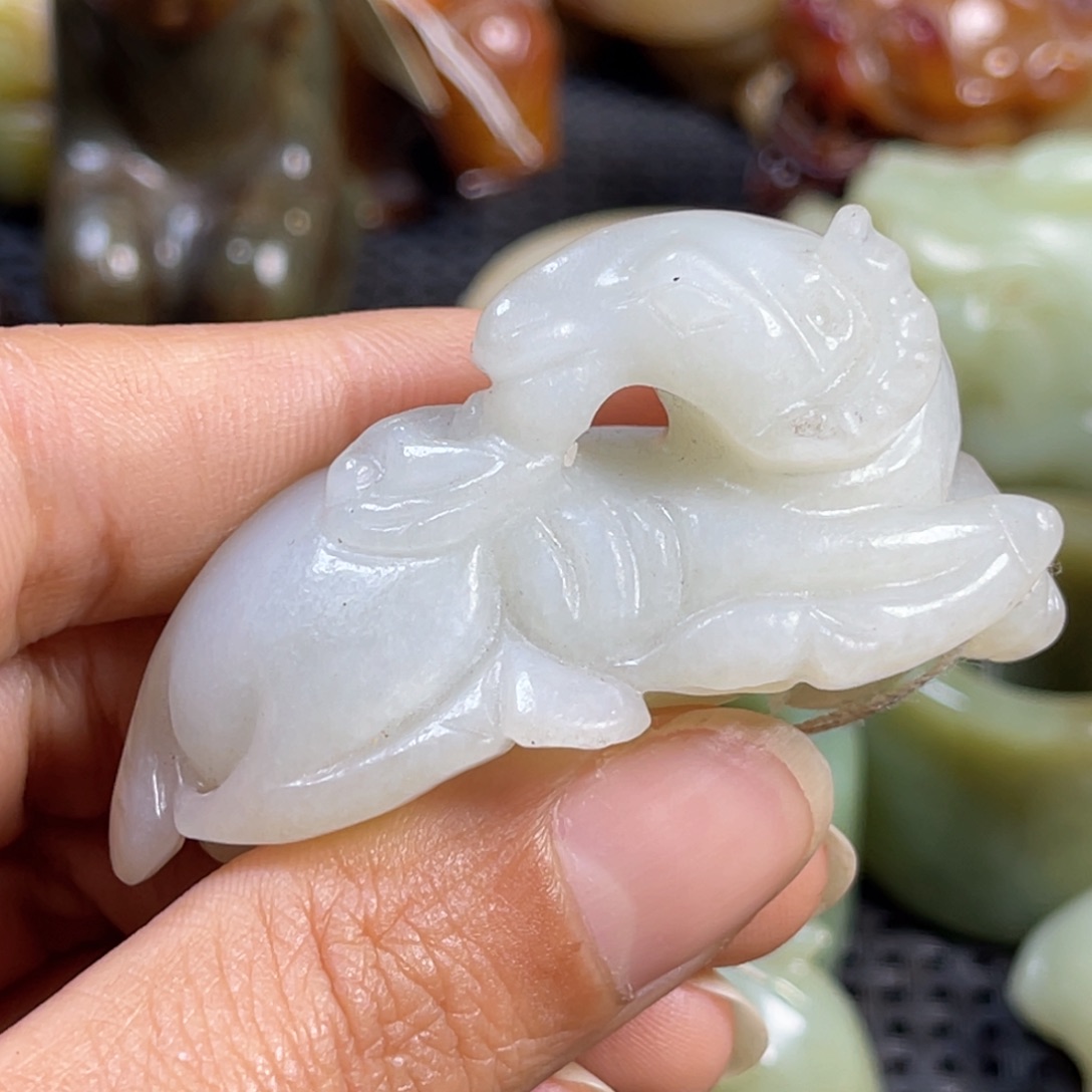 和田玉挂件未镶嵌