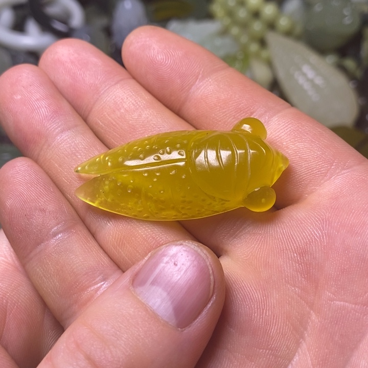 岫玉岫玉颈饰未镶嵌