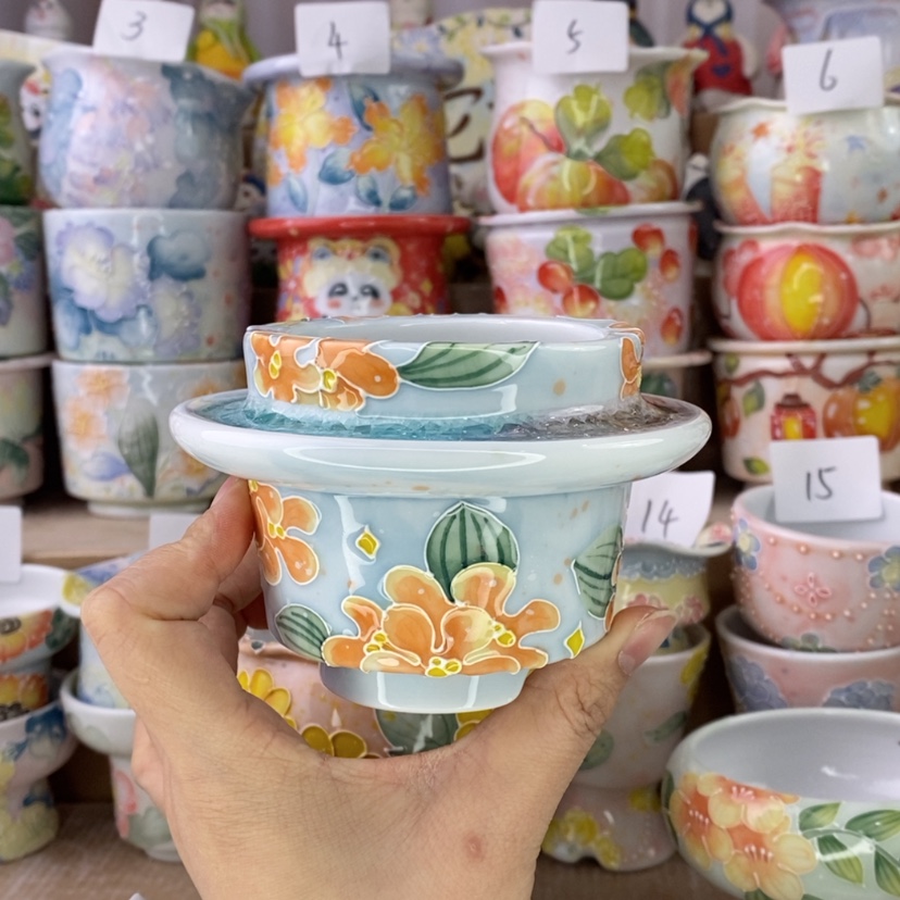 【闪购商品】陶瓷桂花微瑕8折