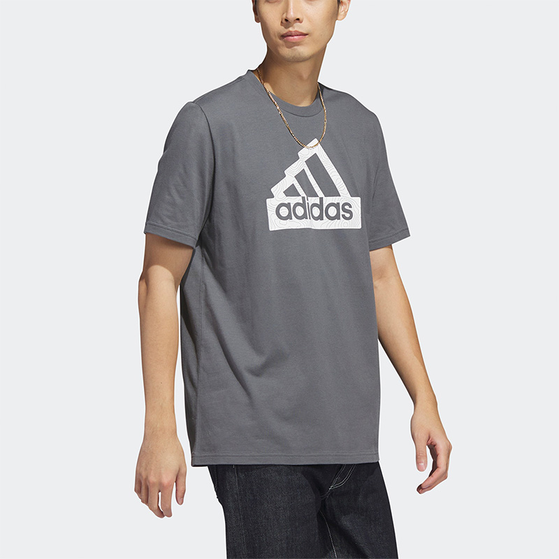Adidas/阿迪达斯~M CITY TEE 男子运动圆领短袖T恤H49666