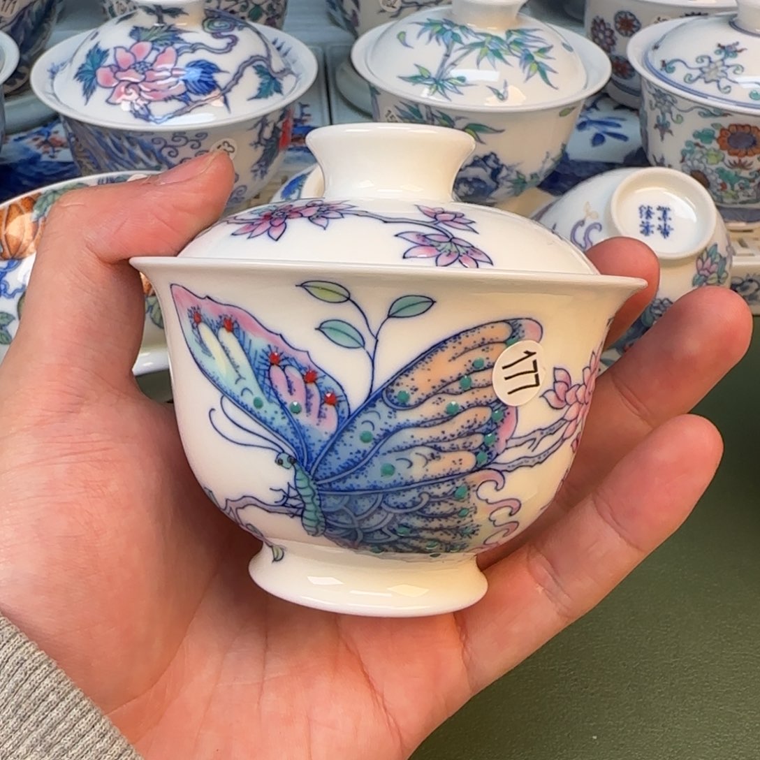 彦祖纯手工手绘茶具177