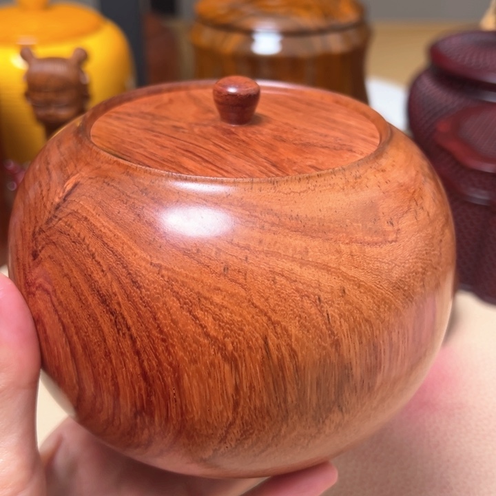 木茶叶罐一物一拍